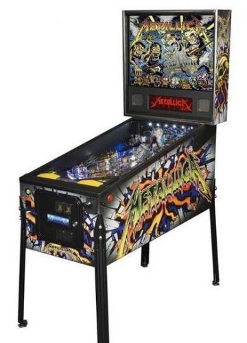 Flipper Metallica Premium Stern Pinball